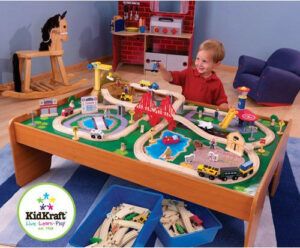 Kidkraft Ride Around Train Set And Table In The Best Toys for Boys 3