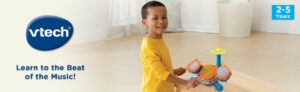 Vtech Kidibeats Kids Drum Set  In The Best Toys For Boys Age 3