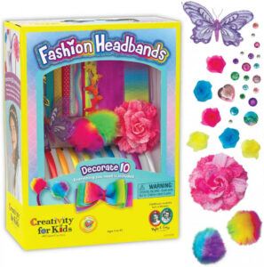 Creativity For Kids- Fashion Headbands Craft Kit For Girls