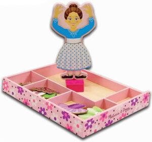 Melissa And Doug Nina Ballerina Magnetic Dress-Up Doll