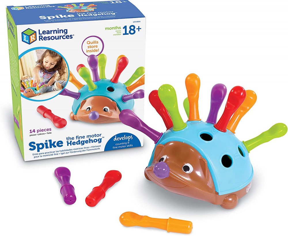 Spike The Fine Motor Hedgehog By Learning Resources toys for kids with cerebral palsy