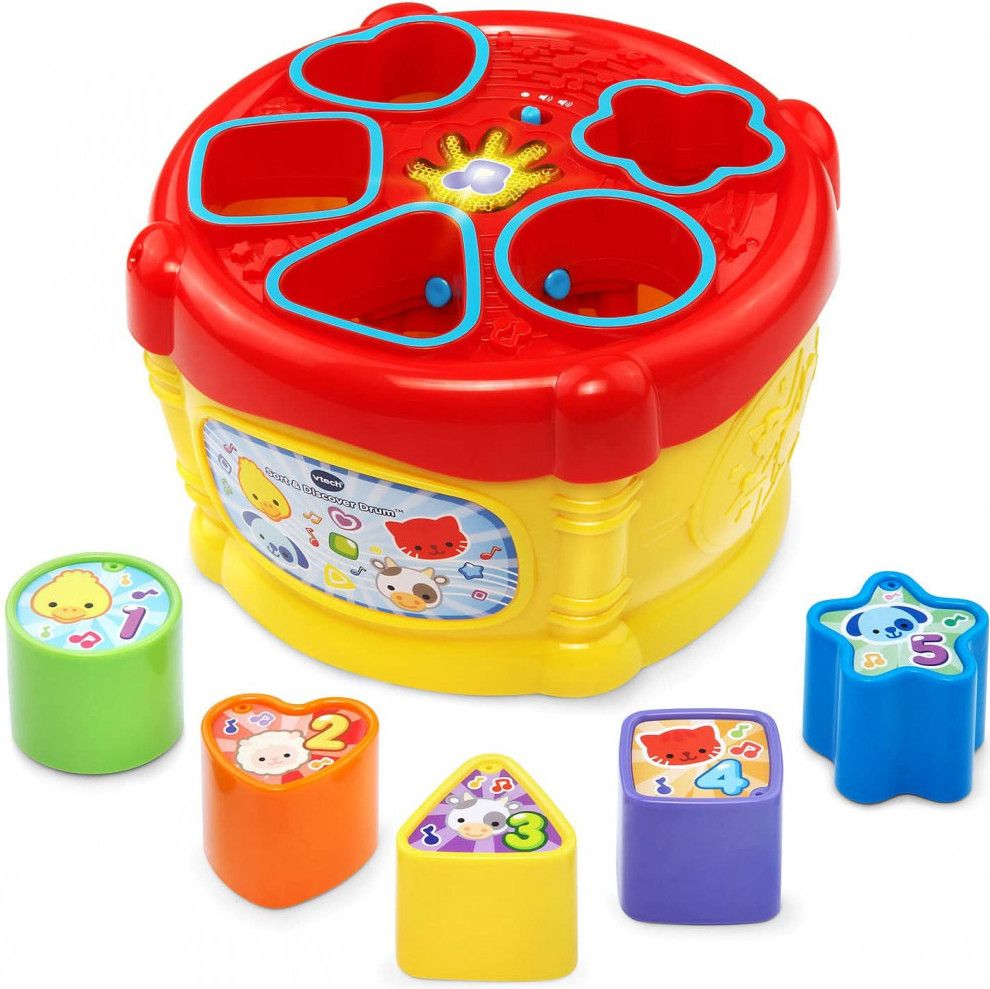 Vtech Sort And Discover Drum Set toys for kids with cerebral palsy